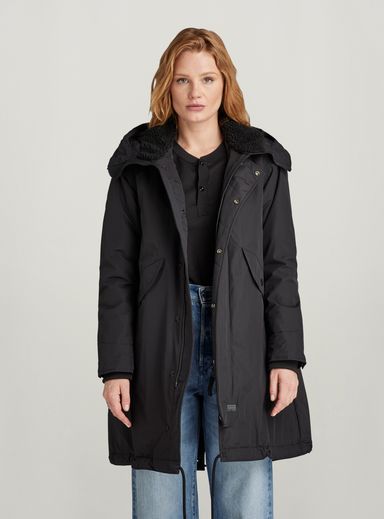 Parka Hooded Fishtail